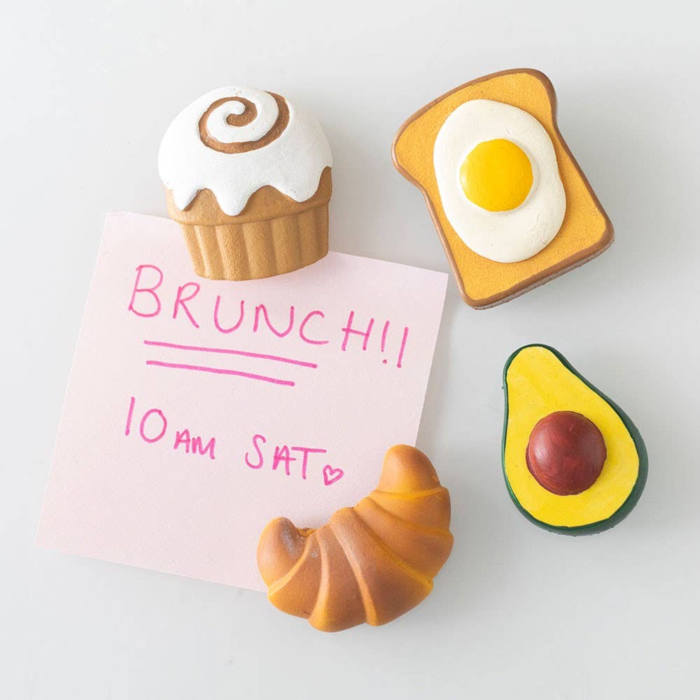 Brunch Club Fridge Magnets – 4-pack