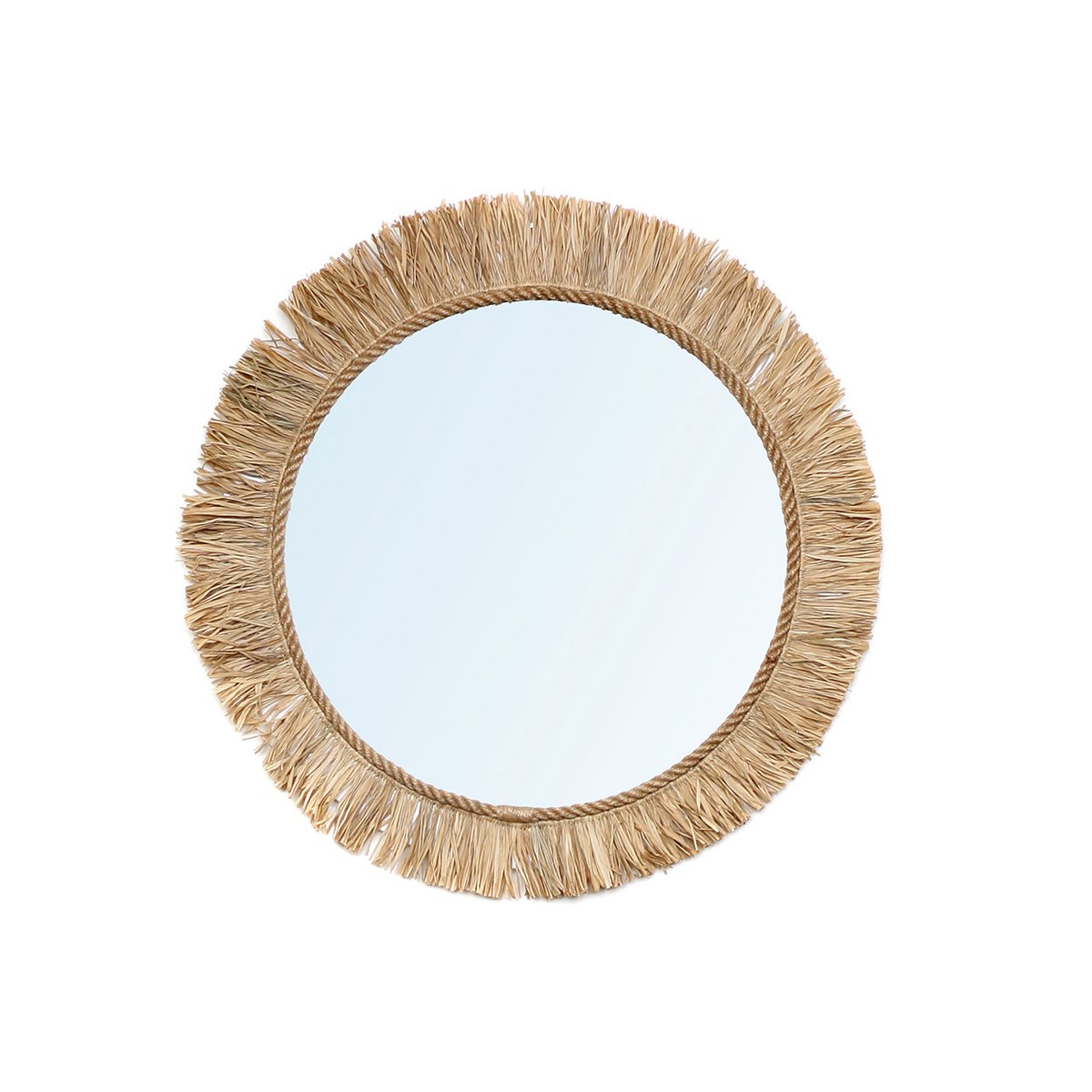 Tahiti Spegel – Naturel ⌀ 60 cm