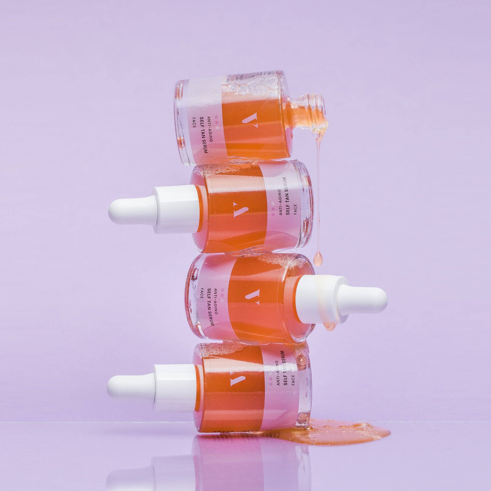 Anti-Aging | Brun utan sol-serum för ansiktet