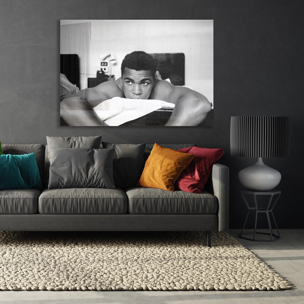 Acrylic glass picture - Muhammad Ali