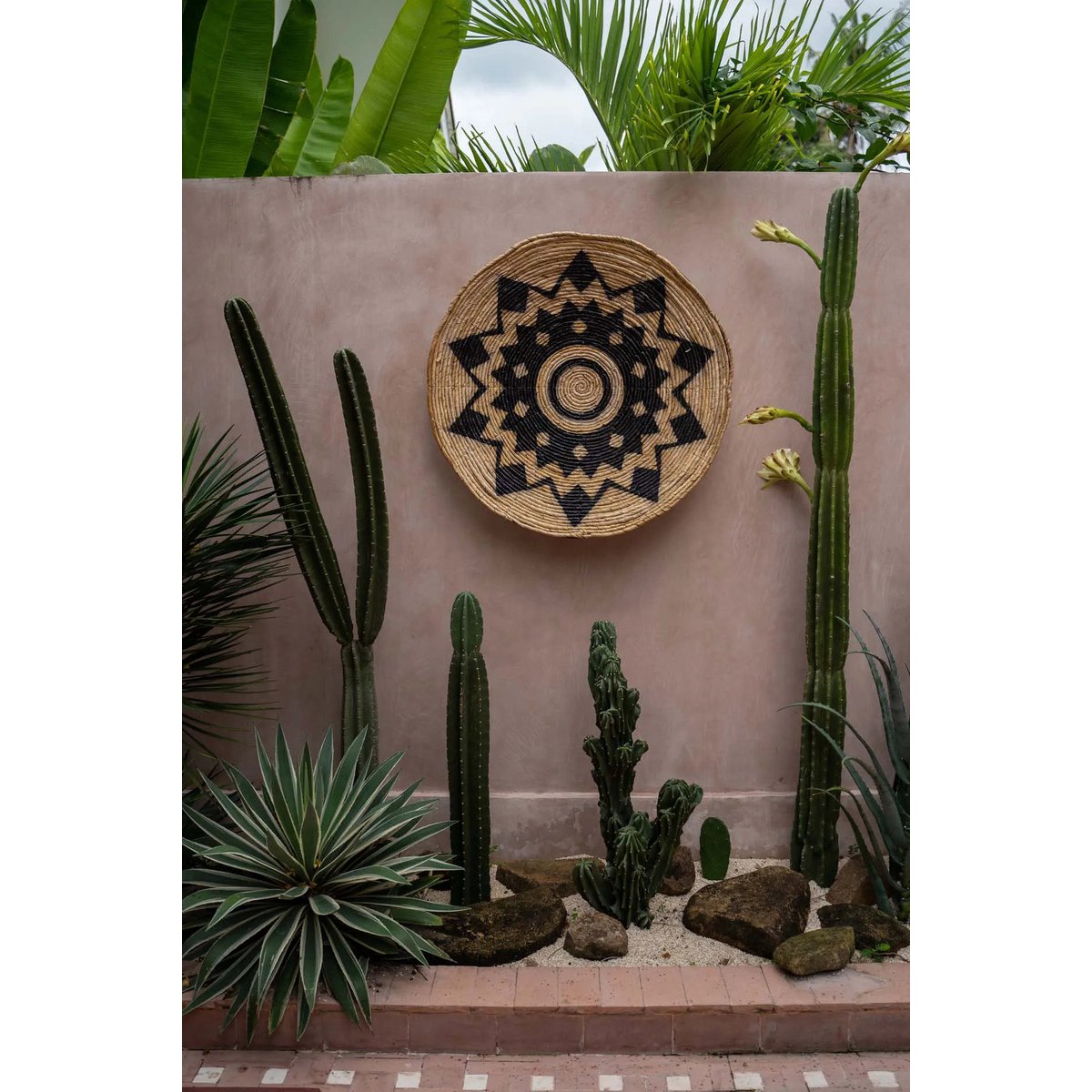 Die Aztekenplatte - Handgefertigte Wanddekoration