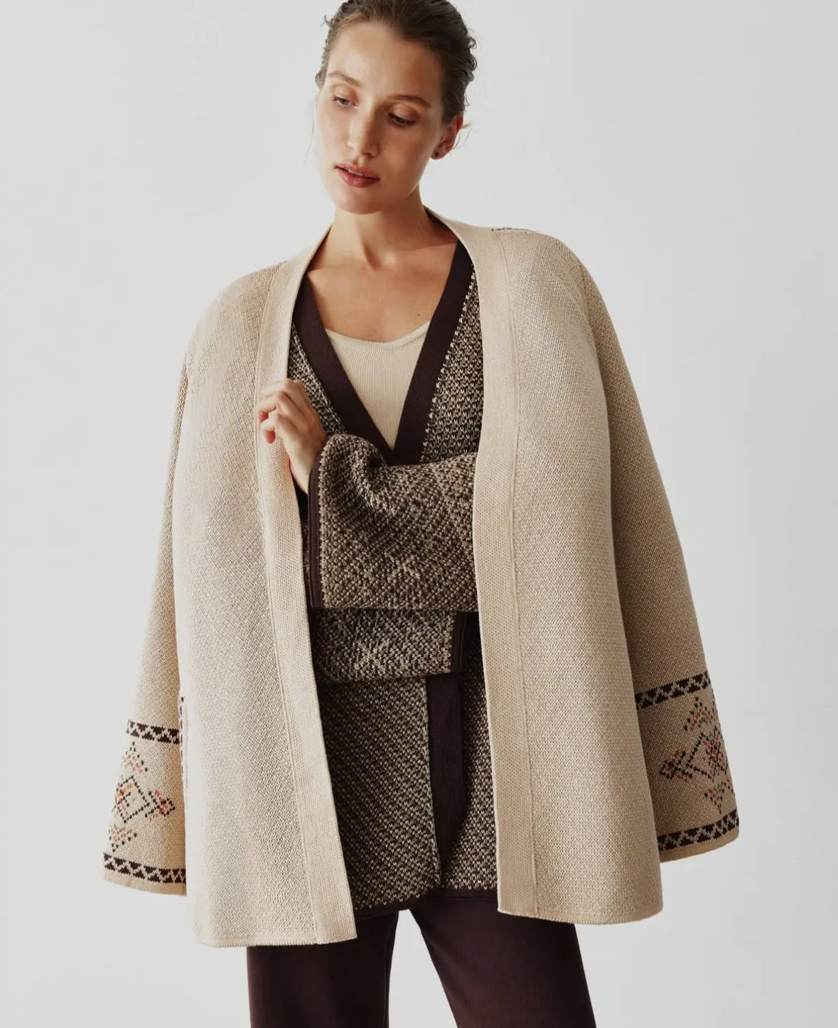 Generations Power | Broderad Boho-Kofta i Bomull