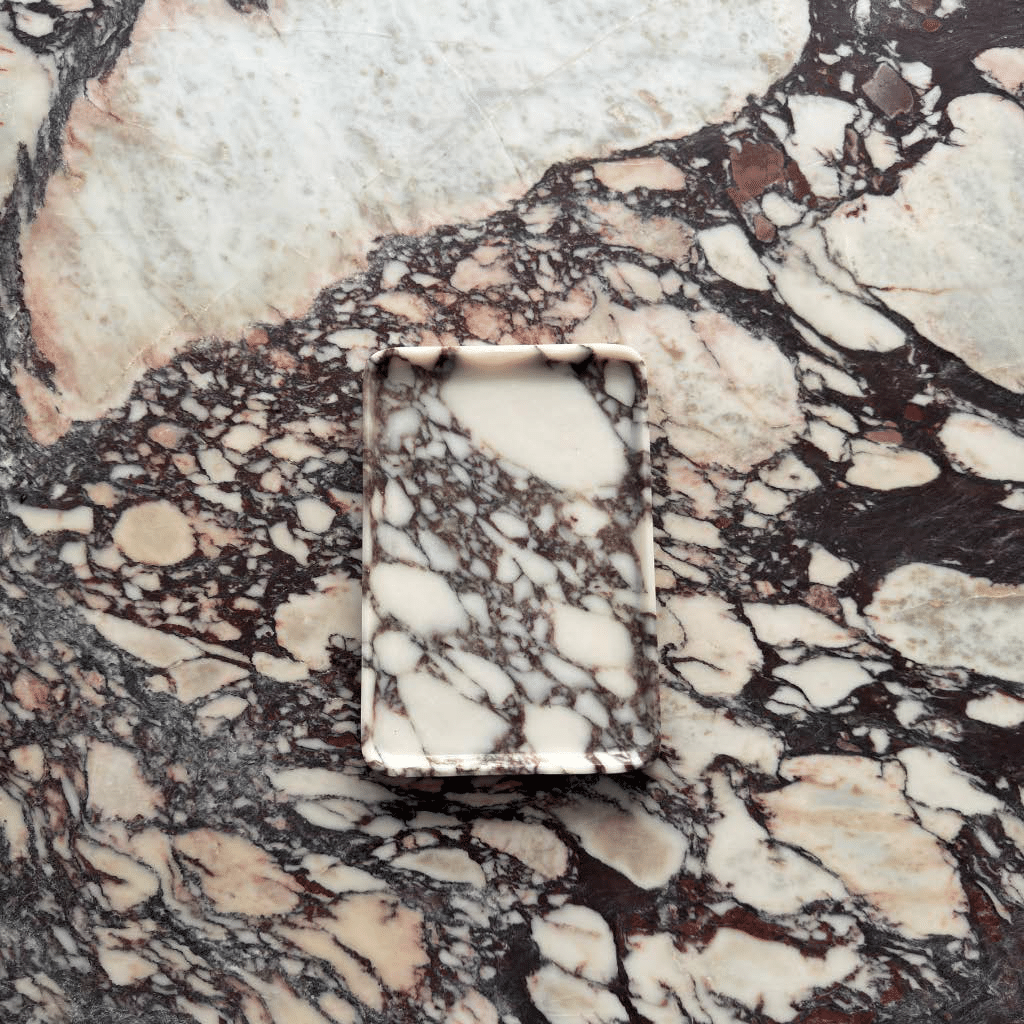 Violeta Marble Tray – Calacatta Viola