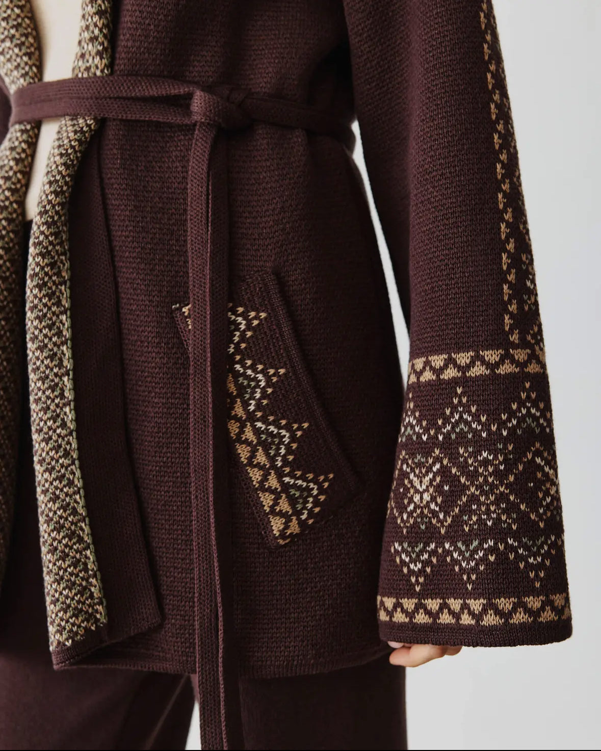 Generations Power | Broderad Boho-Kofta i Bomull