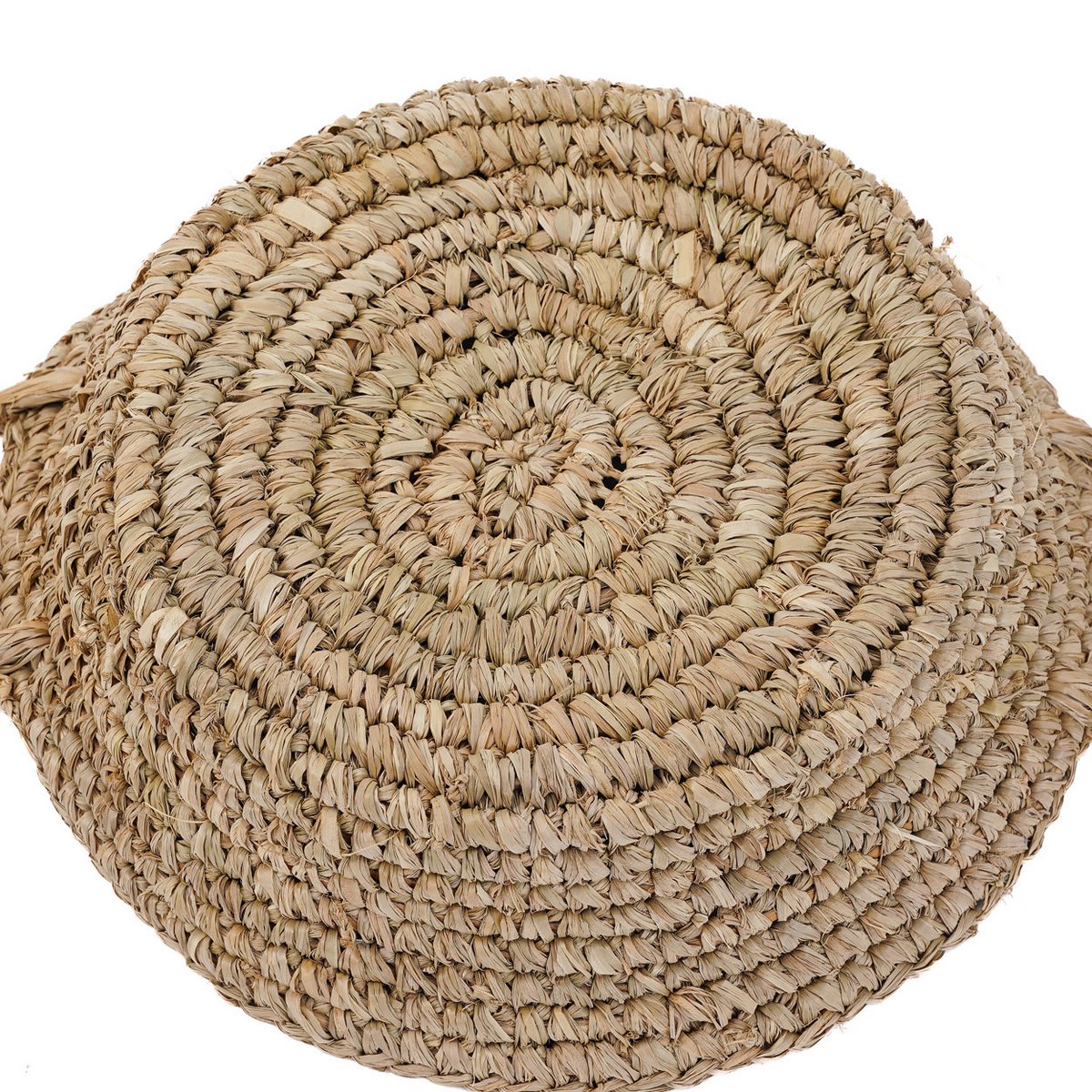 Raffia-Korbschale – Natur (S)