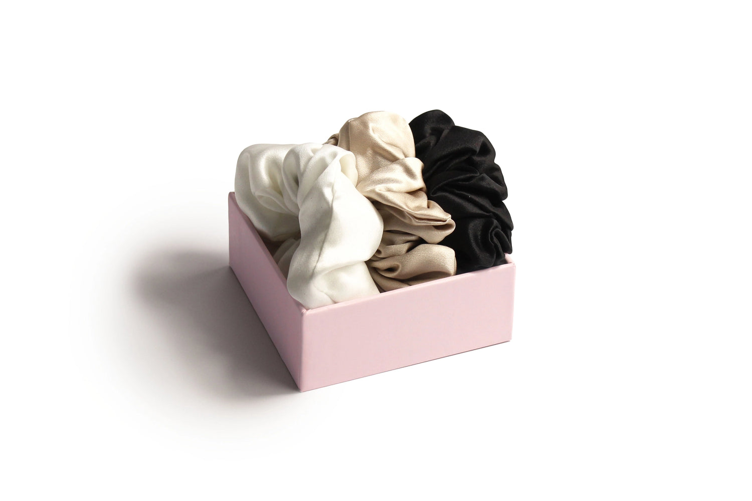 Single Lady Trio - 3 x Mulberry Silk Scrunchie, Venus & Gaia