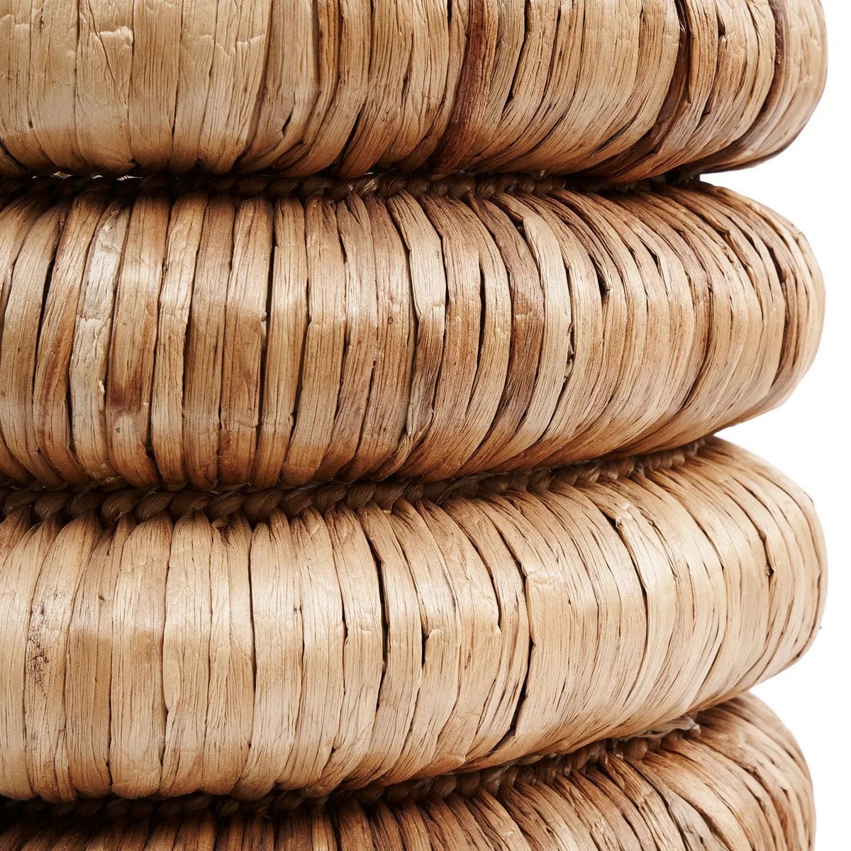 Chunky Basket – Großer Korb aus Wasserhyazinthe