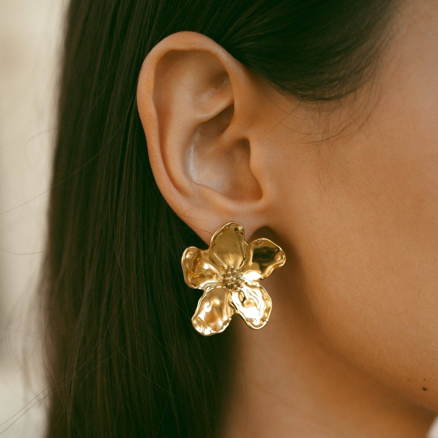 Ibiscus Blomörhängen