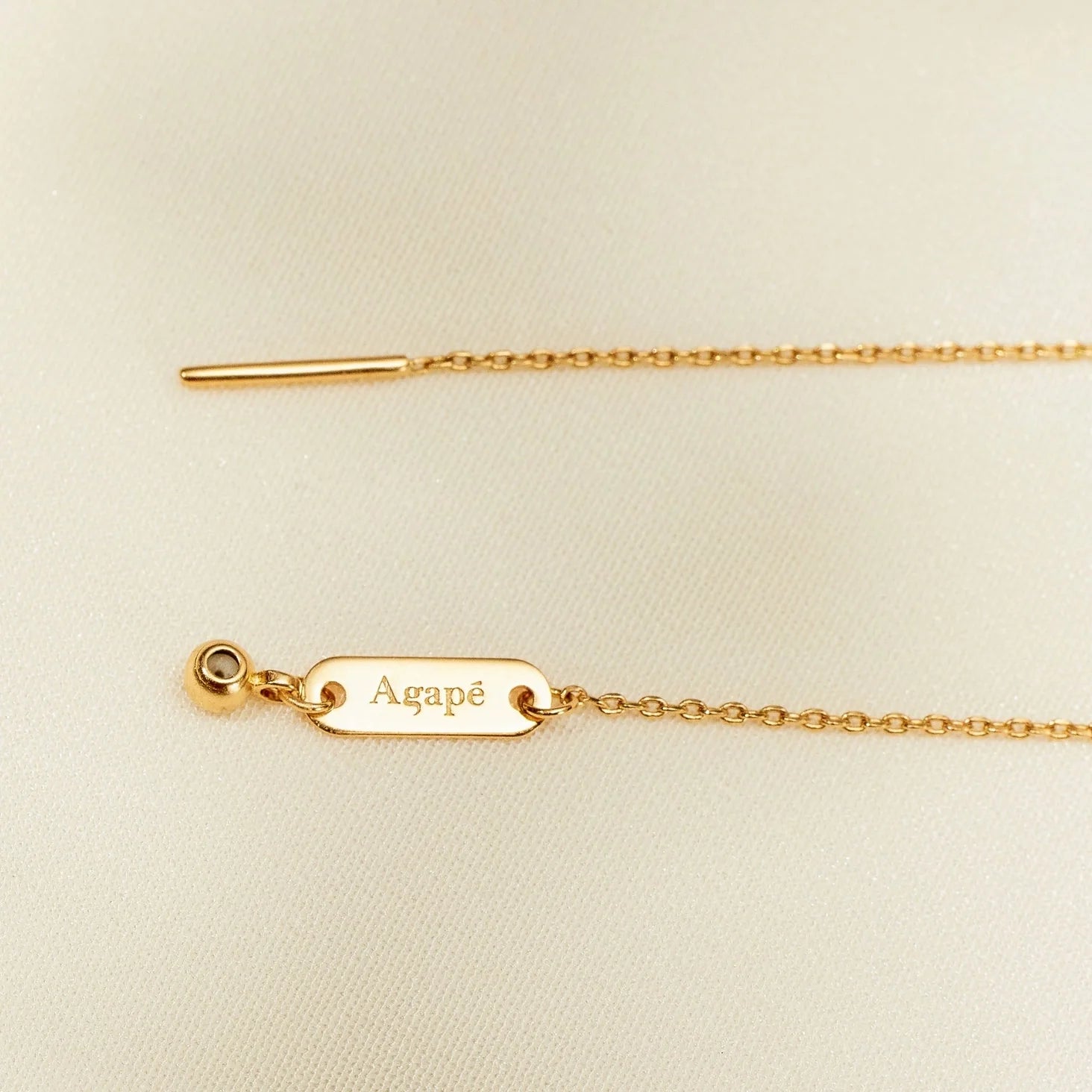 Bracelet for Charms, 18k gold | Agape Studio Jewelry