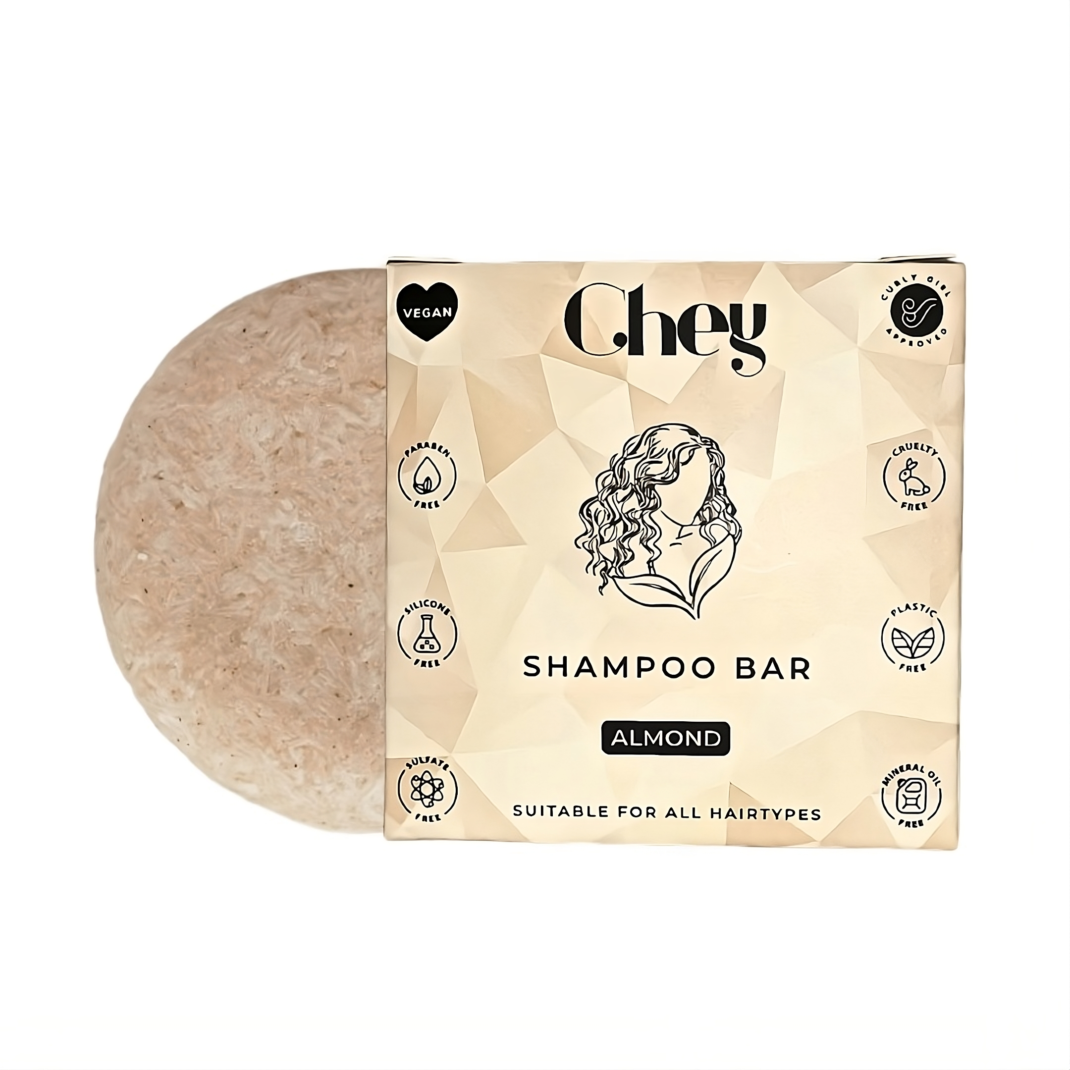 Shampoo Bar Almond, 60 g