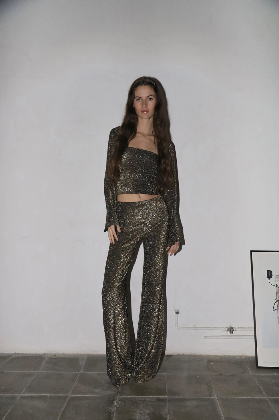 Glitzer-Top mit Bolero - SOCOTHEBRAND