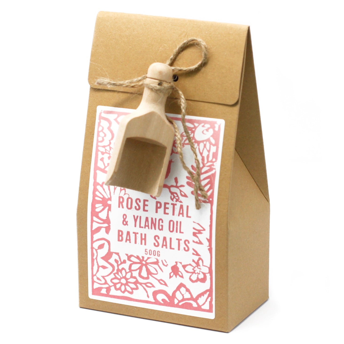 Badesalz - Ylang und Rose Himalayasalz, 500g
