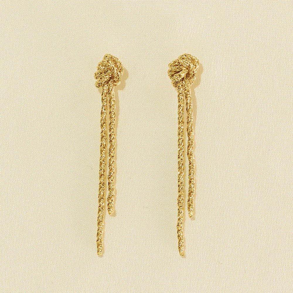 Grazia Earrings | 18k Gold | Agape Studio Jewelry