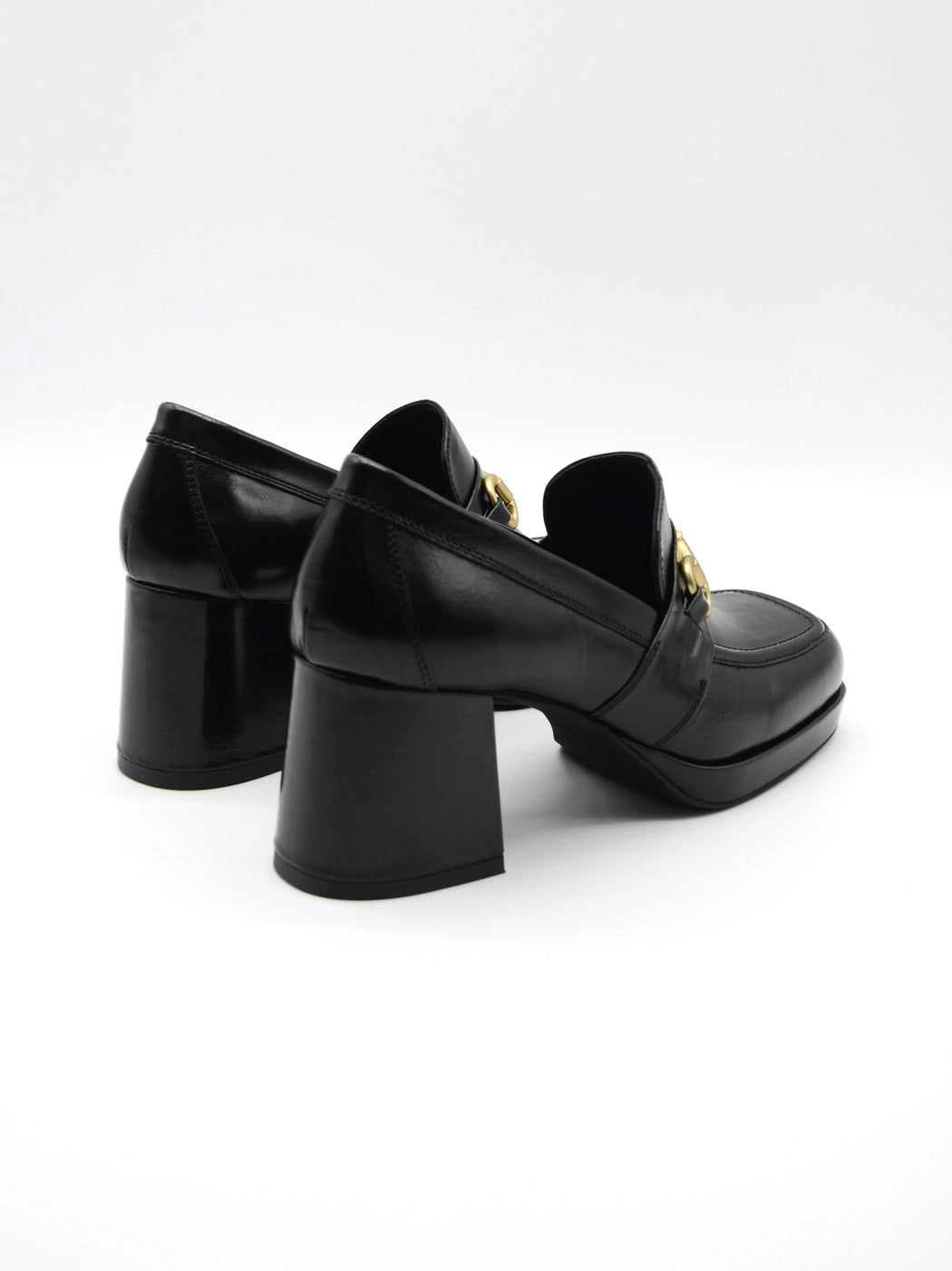 Chunky Loafers with Gold Buckle, Poesie Veneziane