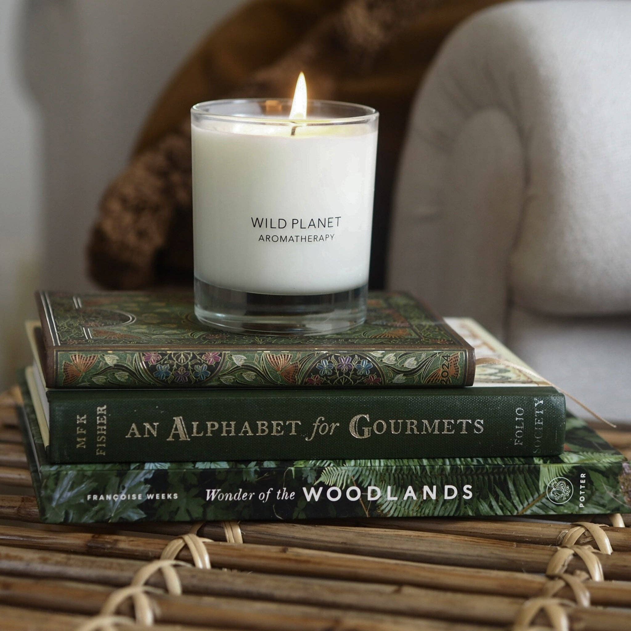 Stress-Reduzierende Kerze: Waldbaden, Wild Planet Aromatherapy