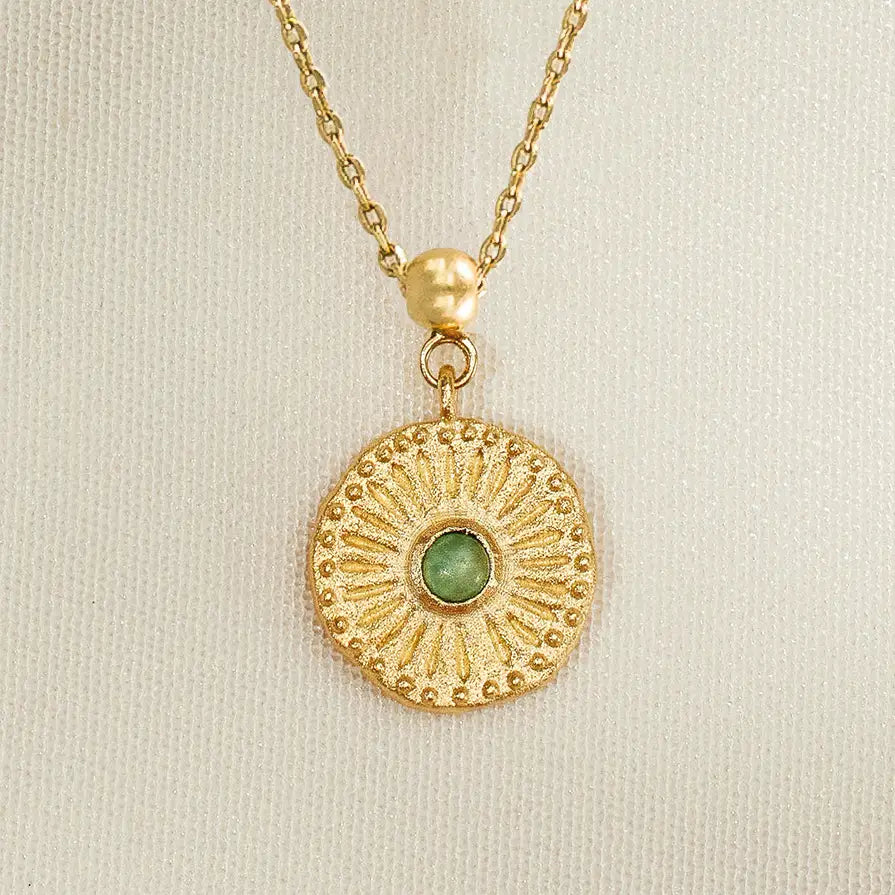 Monia Green Charm | Bijoux Agapé Studio