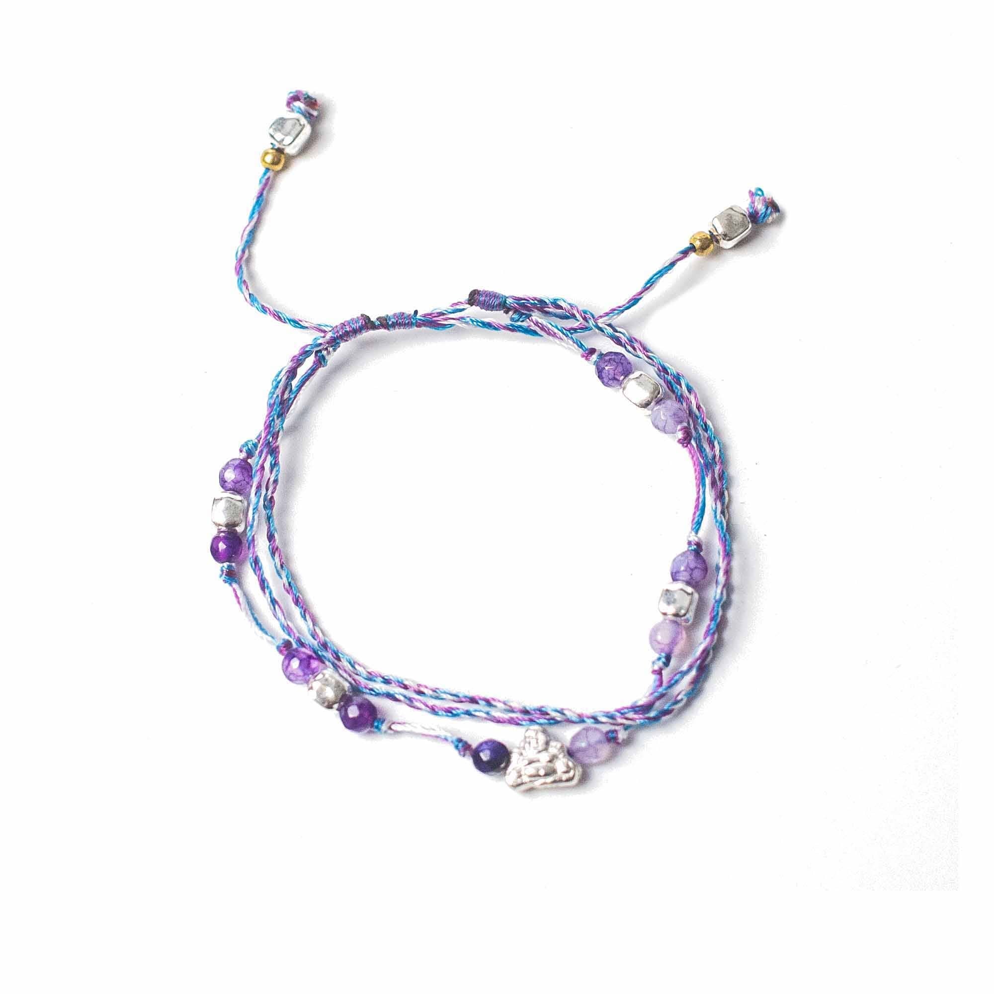 Tempel-Fadenarmband | Schutz und Glück