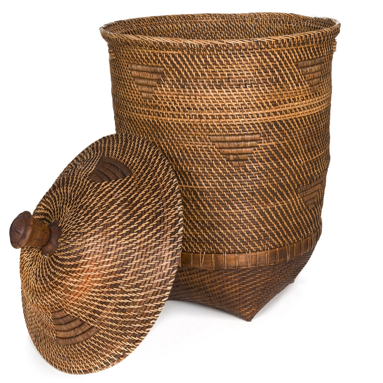 Panier à linge de style colonial - XL