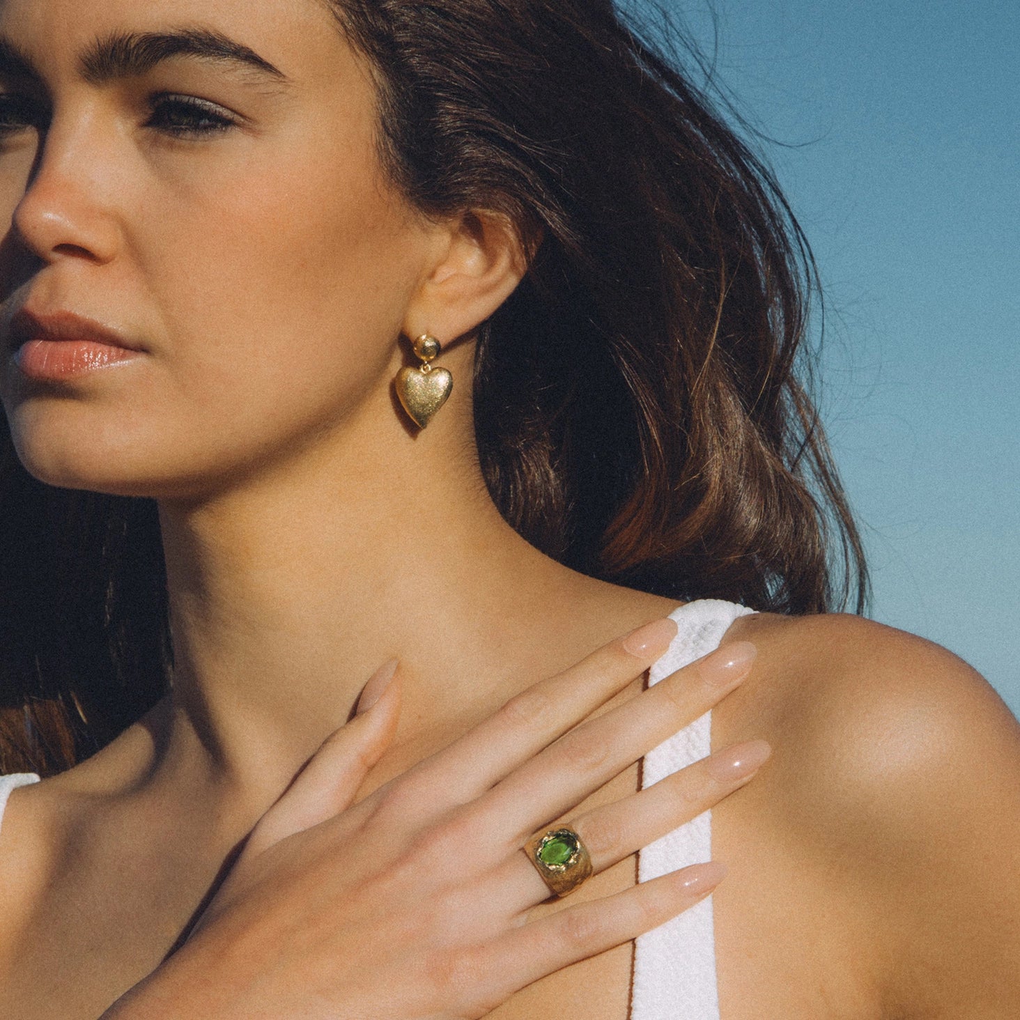 Alma Earrings | 18k Gold | Agape Studio Jewelry