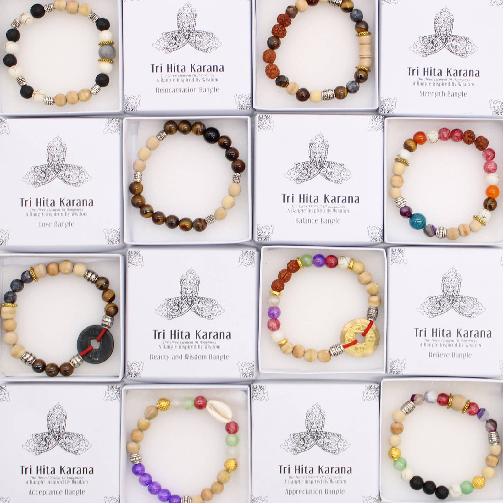 Tri Hita Karana Armband – Stärke & Innere Kraft