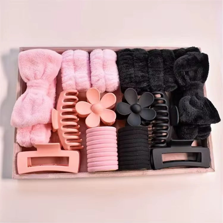 Luxuriöses 16-teiliges Spa- & Haarschmuck-Set – das perfekte Weihnachtsgeschenk
