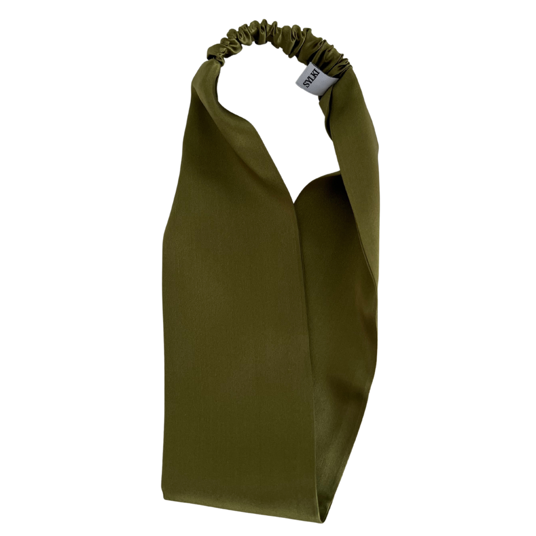 Silk Headband – Olive