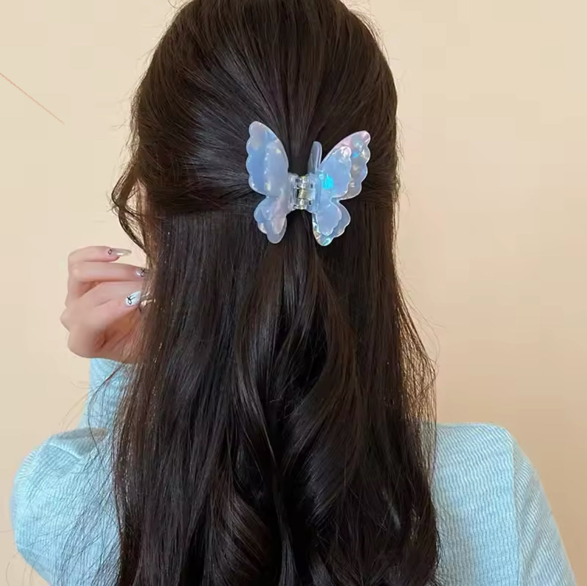 Schmetterling | Schillernde Haarspange