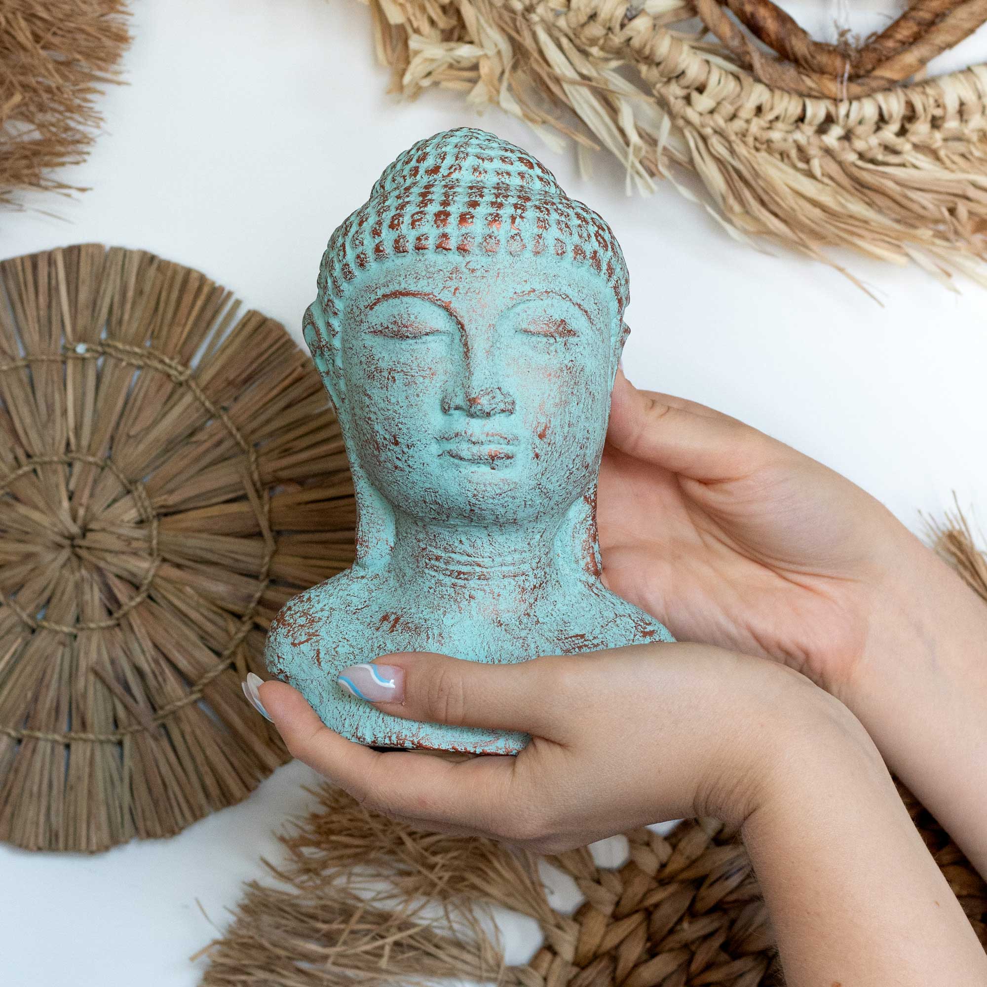 Antike Buddha-Statue