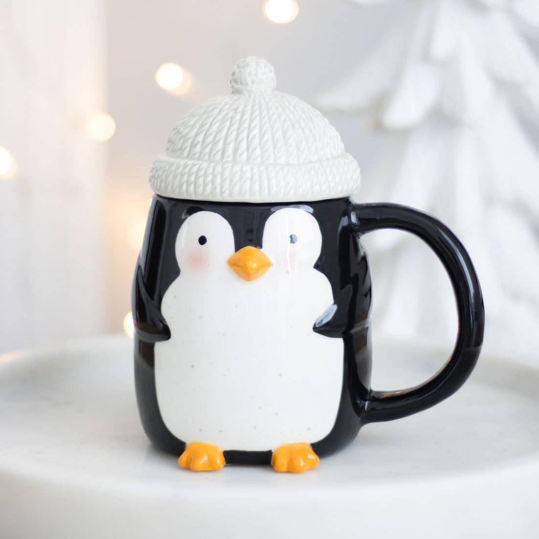 Entzückende Pinguin-Tasse – Perfekt für gemütliche Wintertage