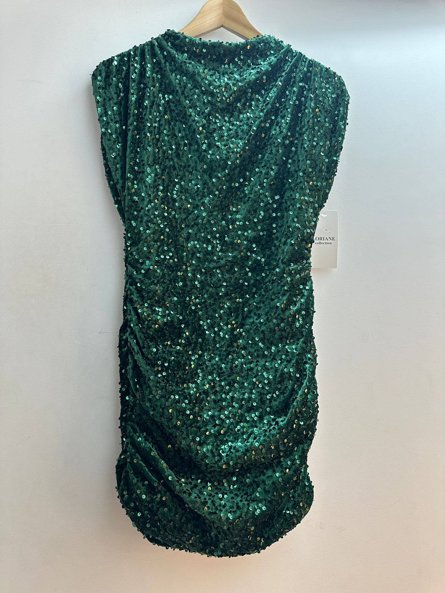 Paillettenkleid aus Samt