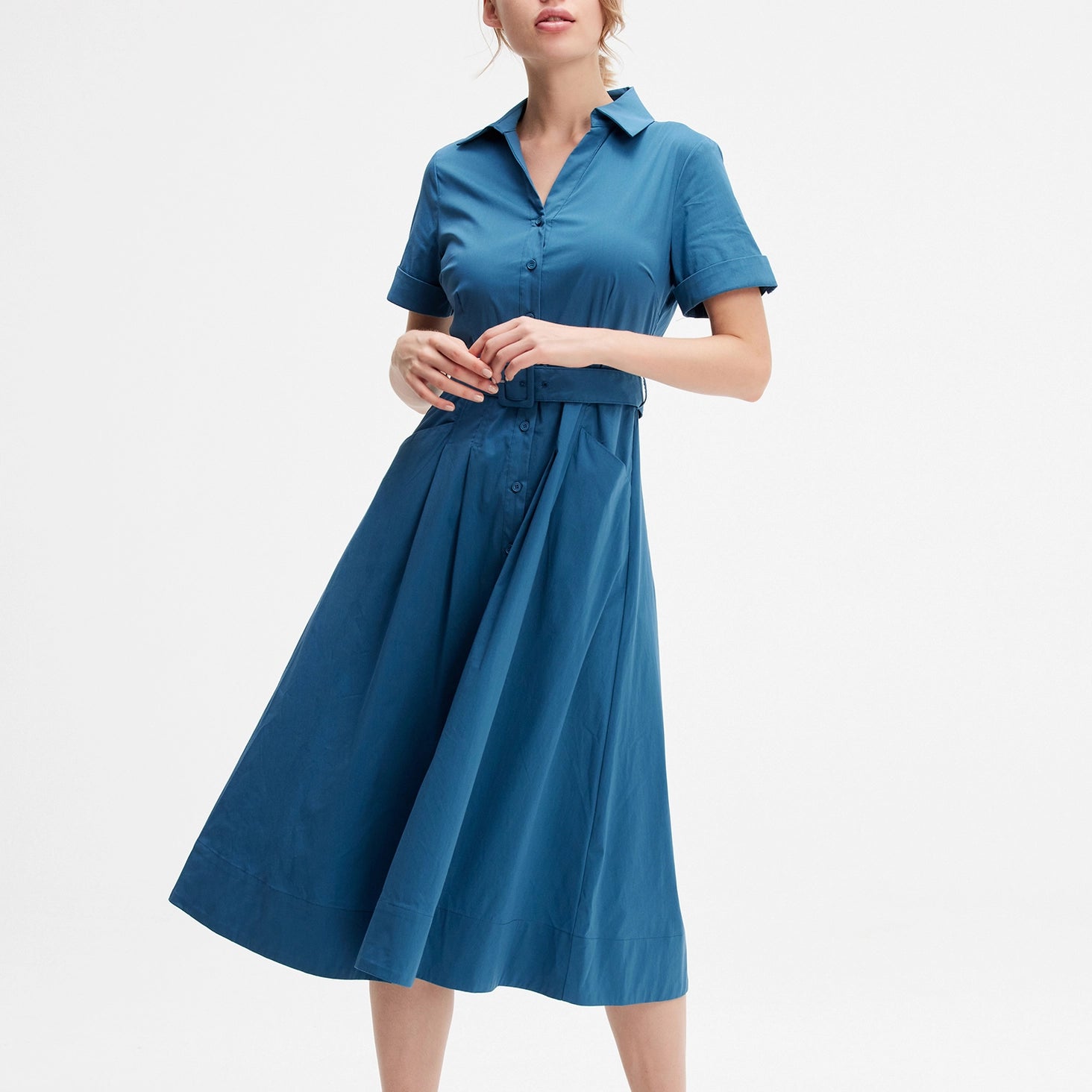 Flared shirt dress from Smart&Joy