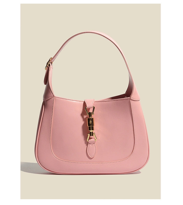 Vintage saddle bag in genuine leather