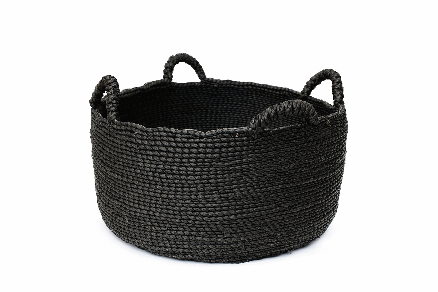 Panier à quatre mains – Noir (L)