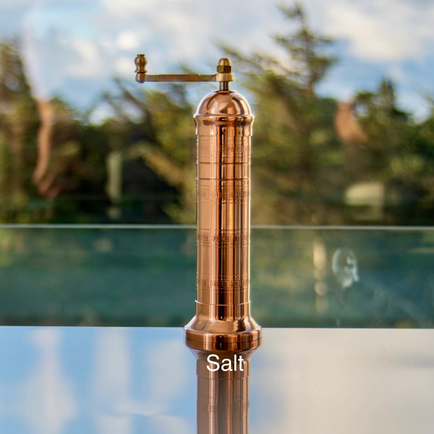 « Copper Mill » - Moulin à sel 8", Alexander Handcrafted Mills