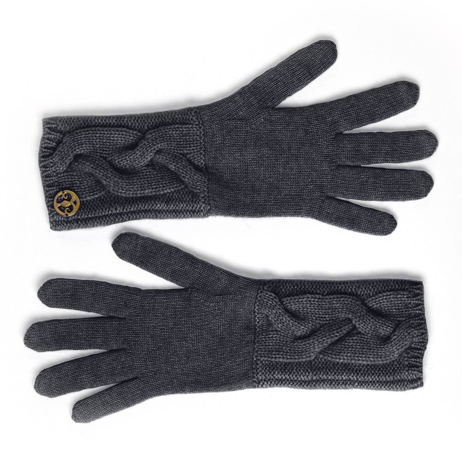 Lange Handschuhe aus 100 % Kaschmir