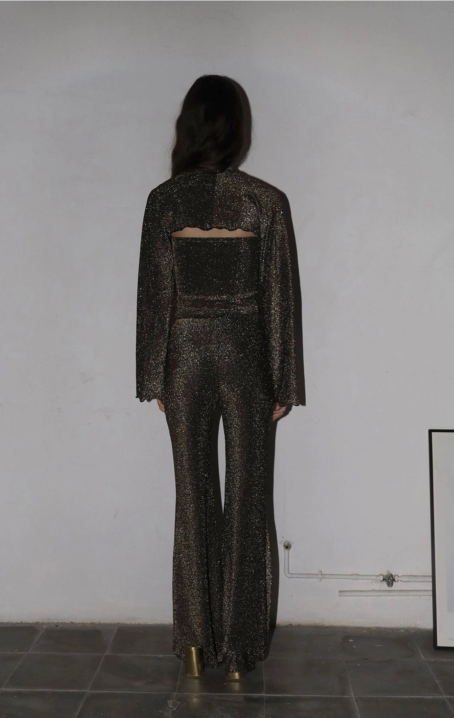 Glitzer-Top mit Bolero - SOCOTHEBRAND