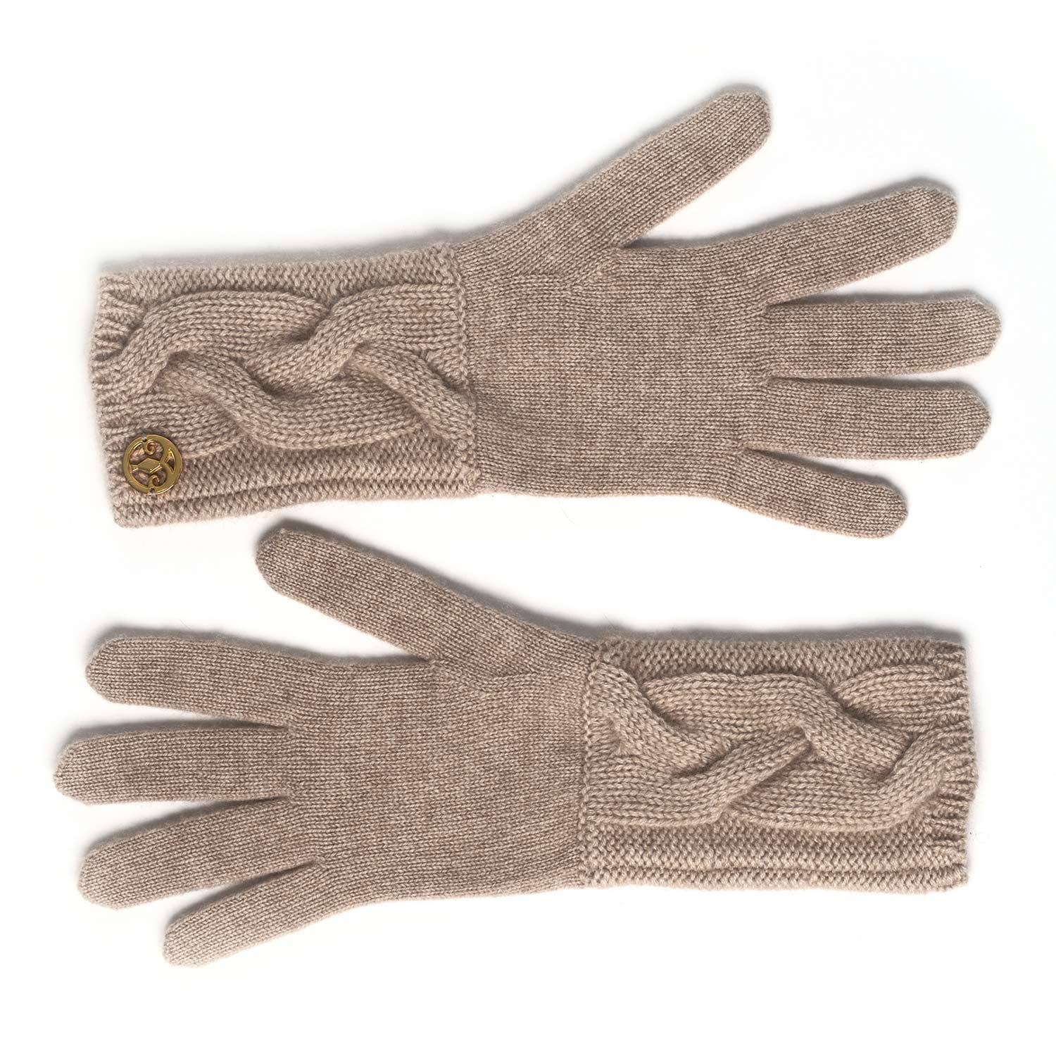 Lange Handschuhe aus 100 % Kaschmir