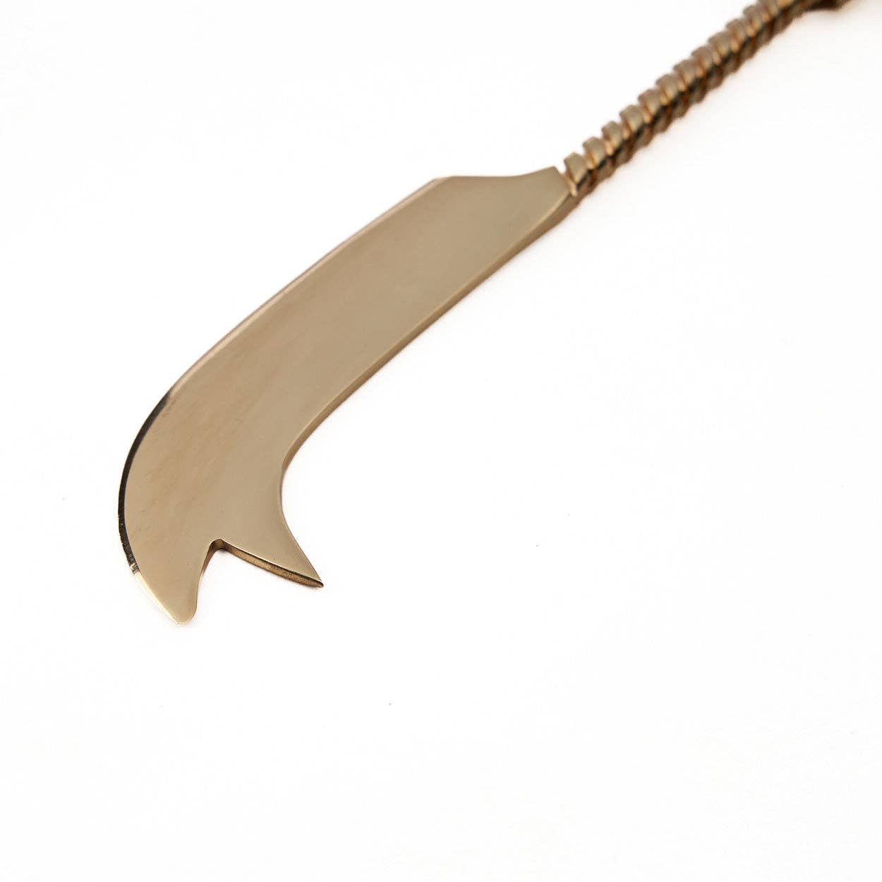 Palm Tree Cheese Knife – elegant ostkniv i mässing