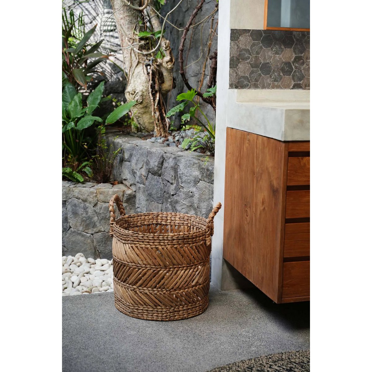 The Banana Zigzag Basket - L