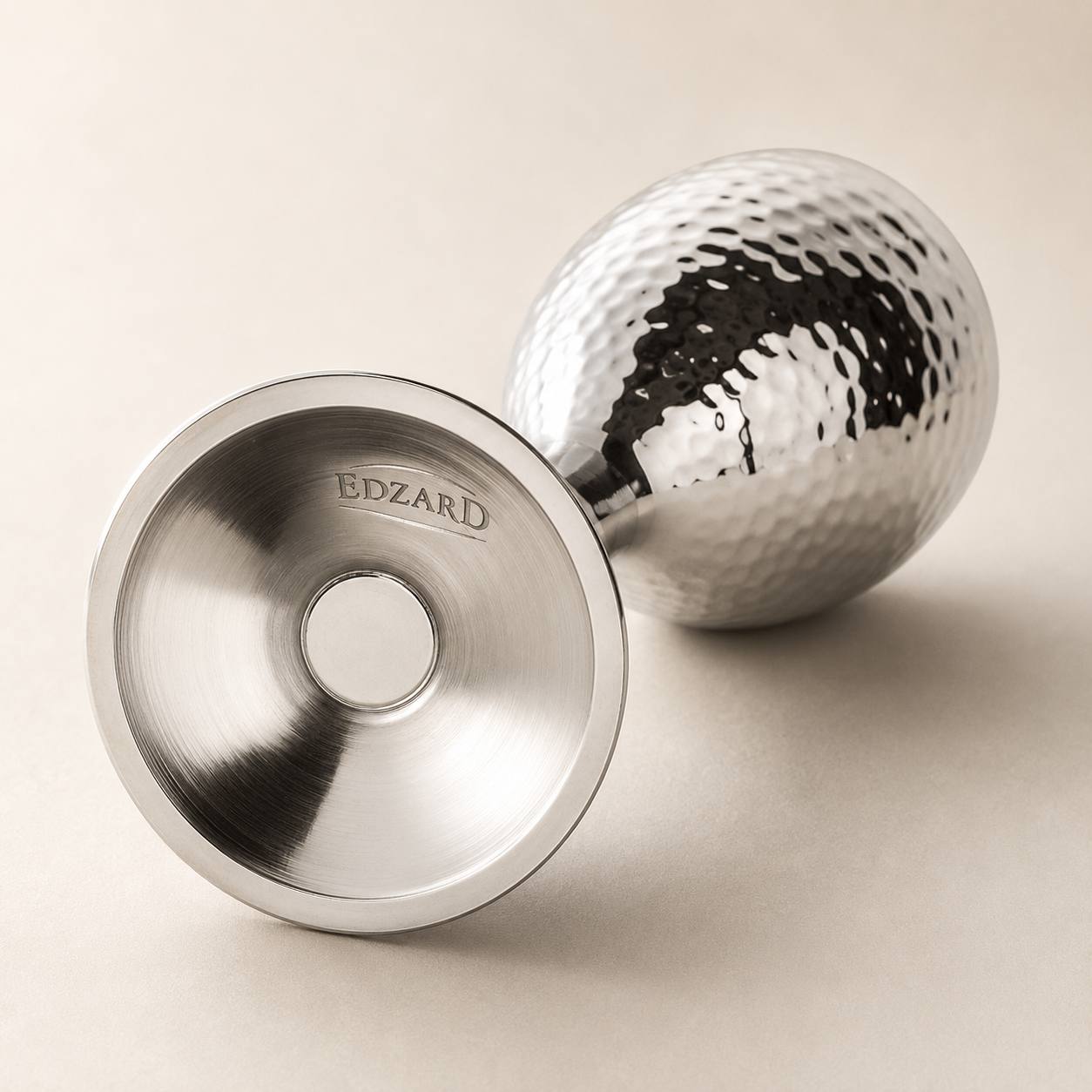 Dodo Champagnerglas in Silber 2er-Set | EDZARD