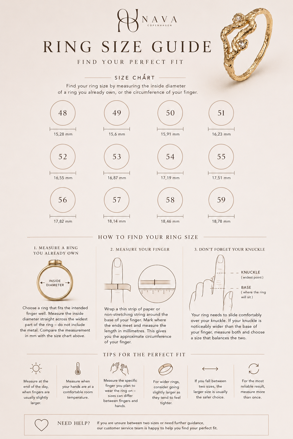 Maris Ring – Gold Plated