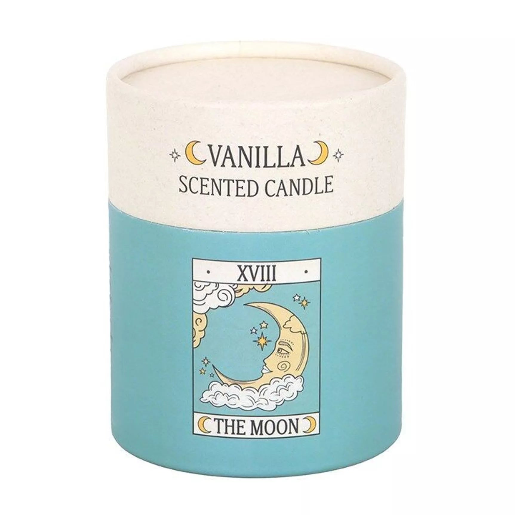 The Moon Vintage Tarot Duftkerze – Vanille (29h Brenndauer)