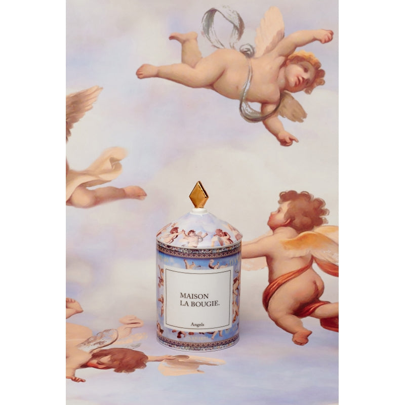 Angels - Bougie Parfumée en Céramique Faite à la Main | Maison La Bougie
