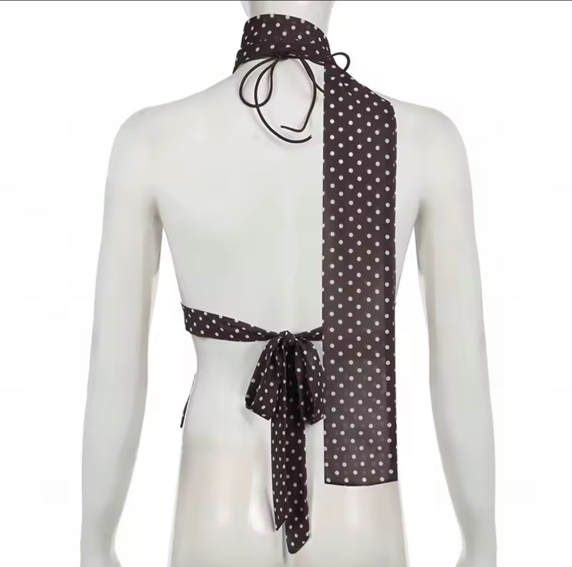 Crop Top - Polkadots