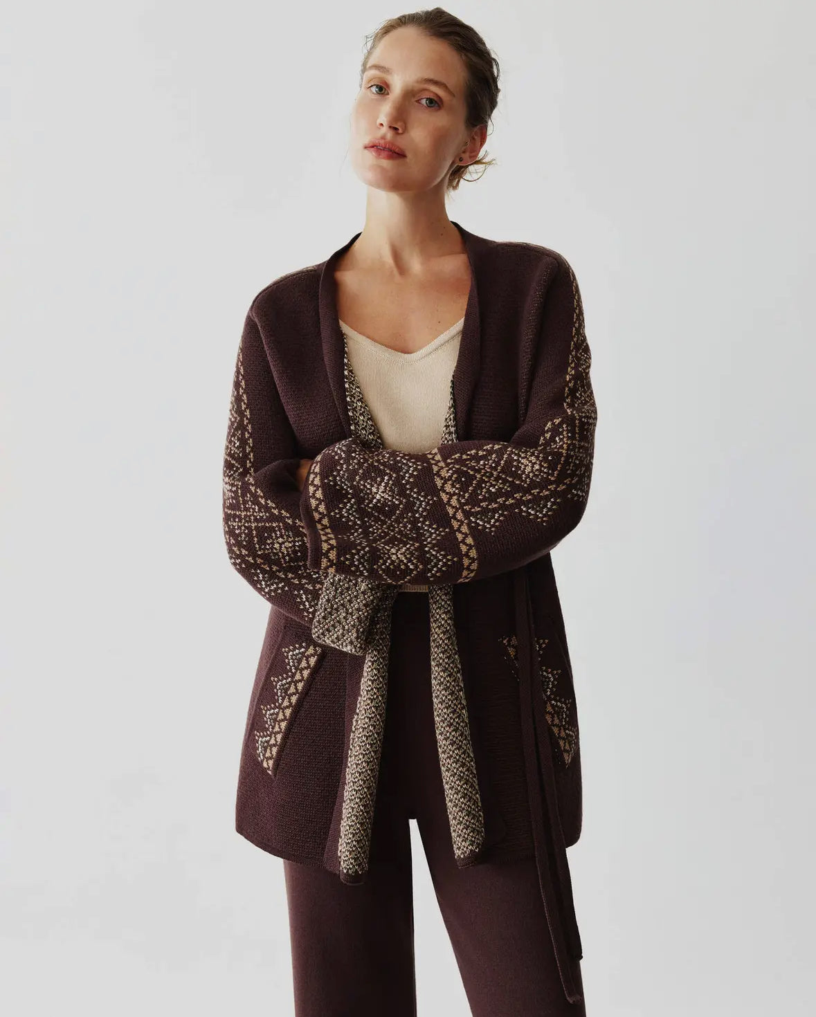 Generations Power | Broderad Boho-Kofta i Bomull