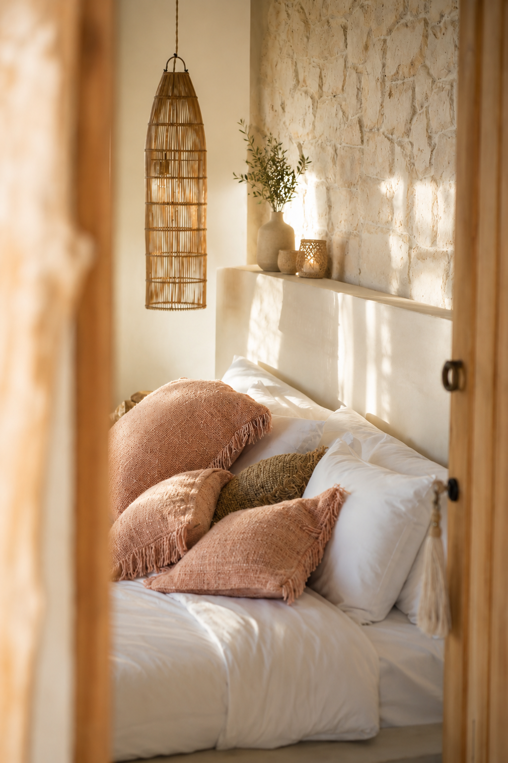 The Oh My Gee Kuddfodral – Salmon Pink 60 × 60 cm