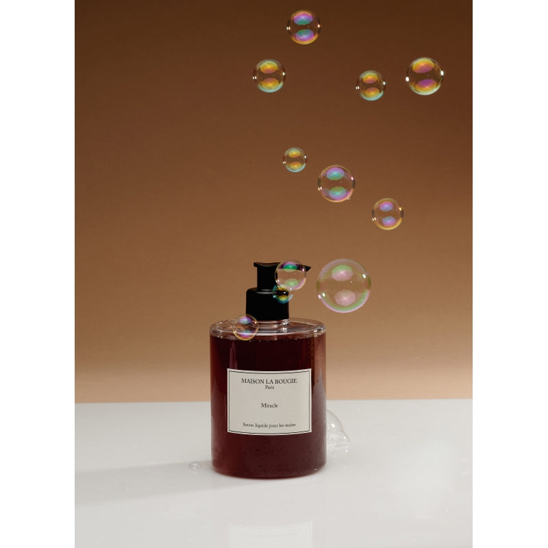 Miracle Hand Washing Gel – Amber & Tonka Bean