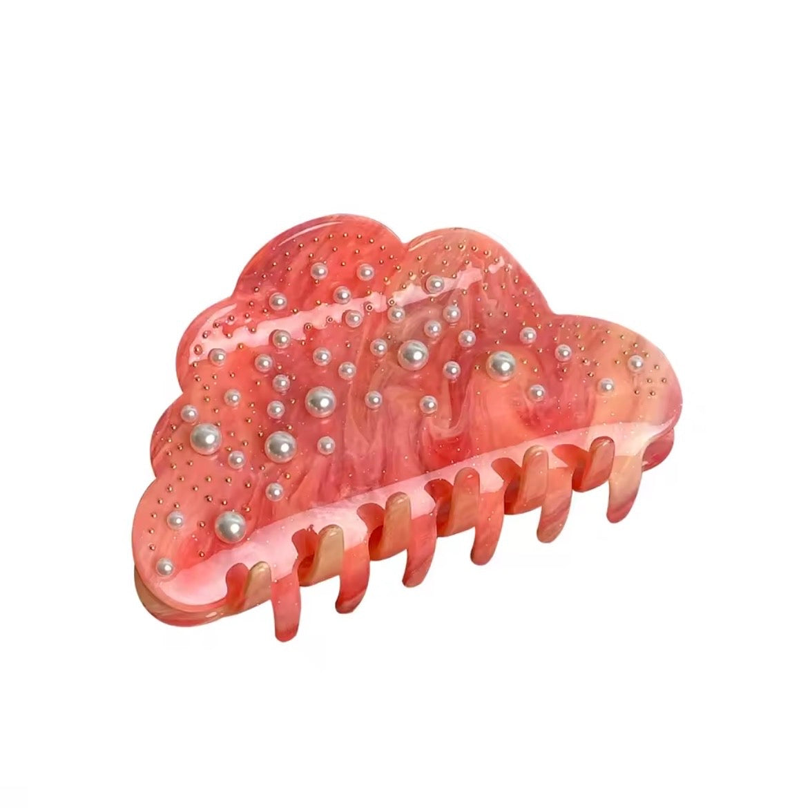 Hair clips with Zircons and Rhinestones