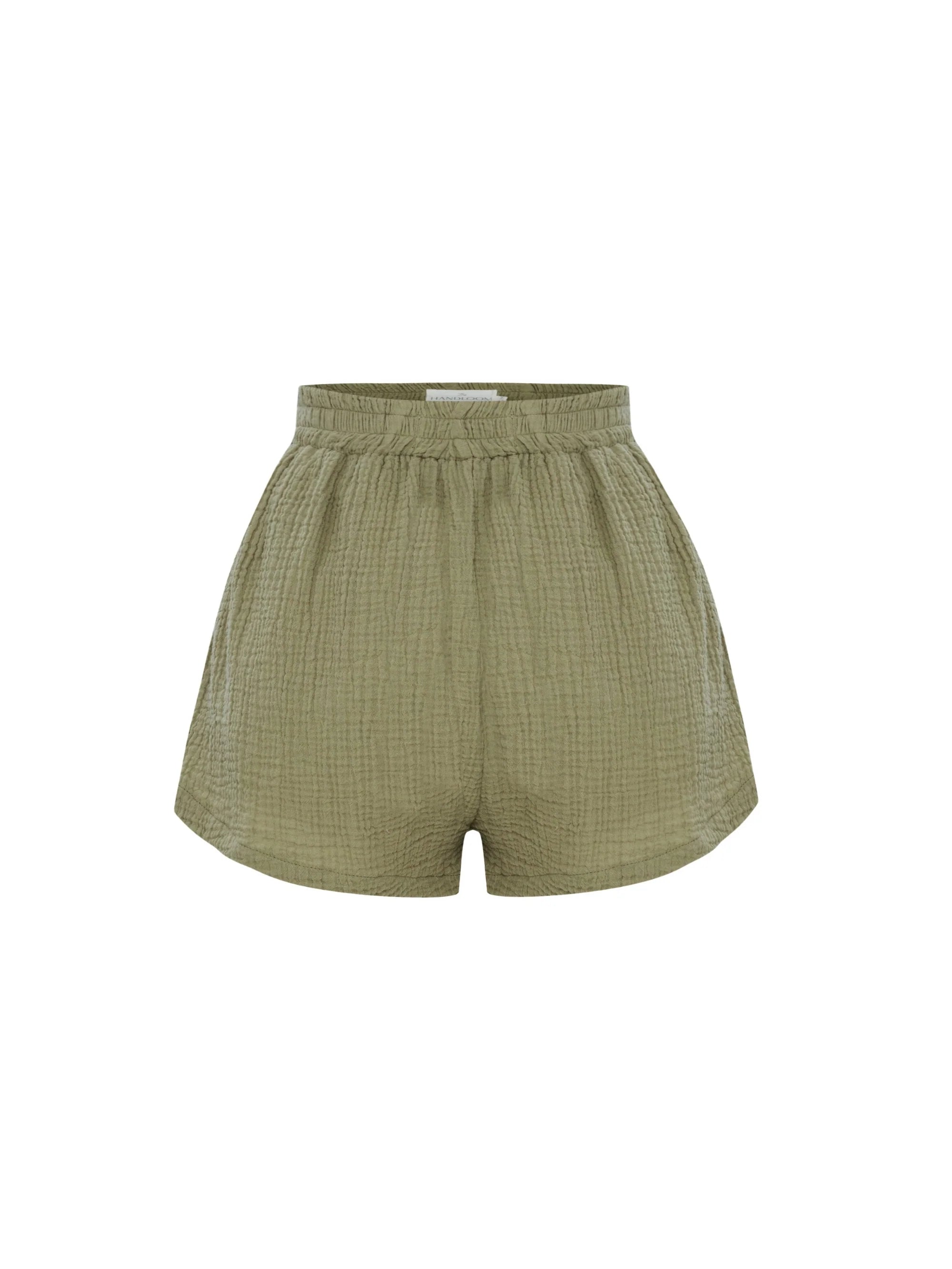Echo Boy Short- Khaki Green, The Handloom Los Angeles