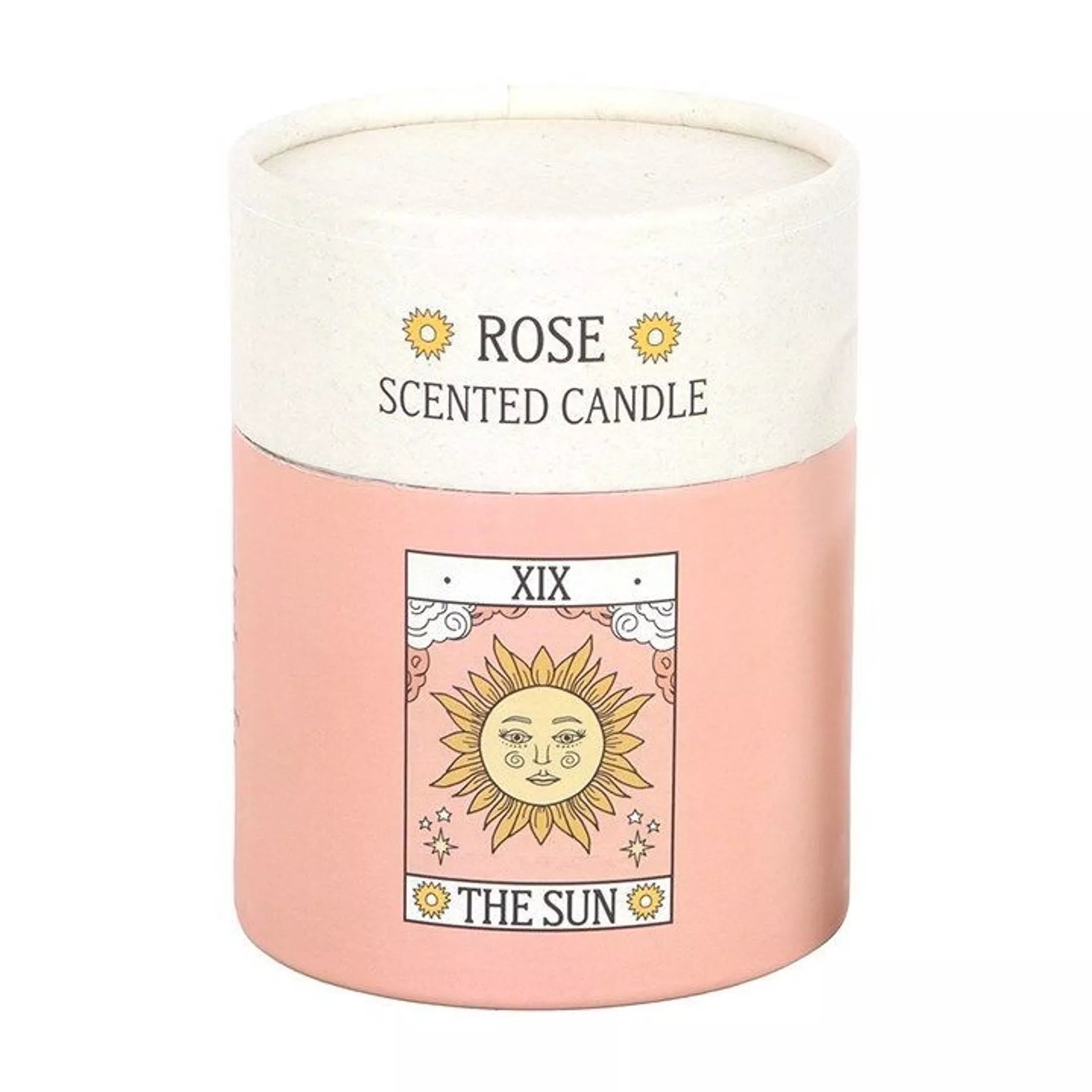 The Sun Vintage Tarot Duftkerze – Rose (29h Brenndauer)